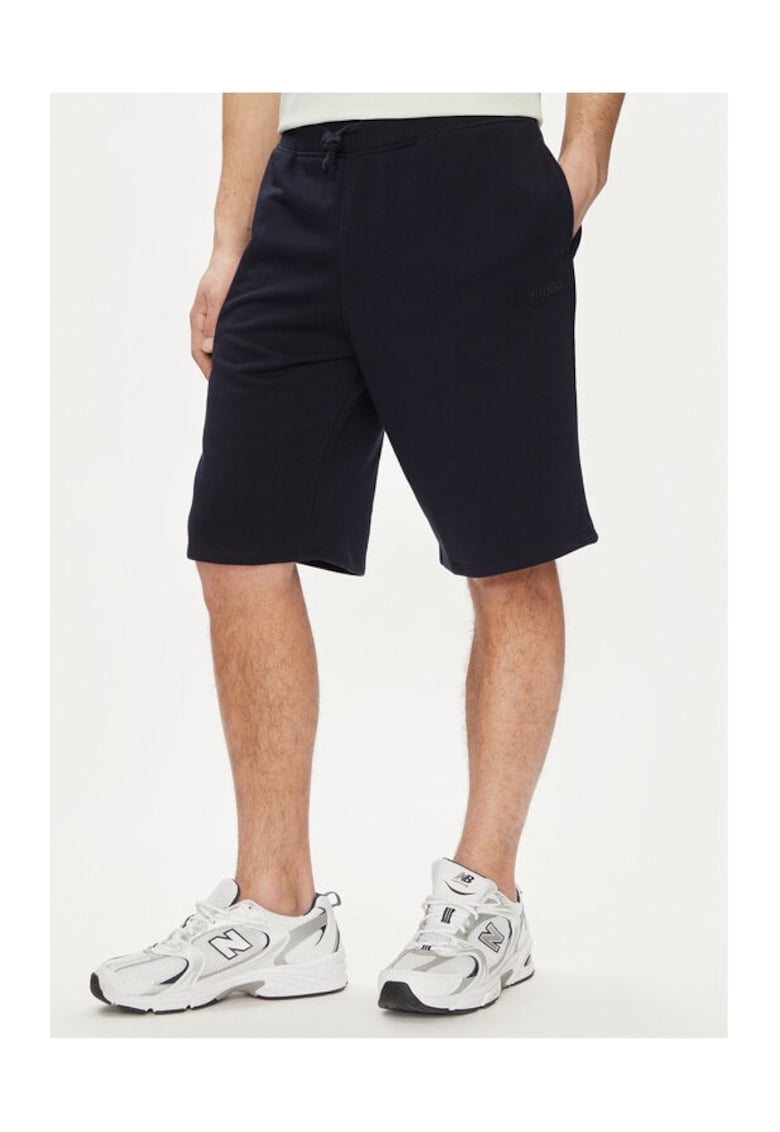Pantaloni scurti barbati - 747930 - Bleumarin - Bumbac