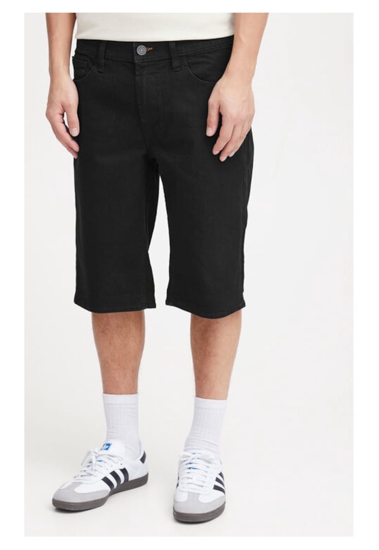 Pantaloni scurti barbati - 540159 - Negru - Bumbac