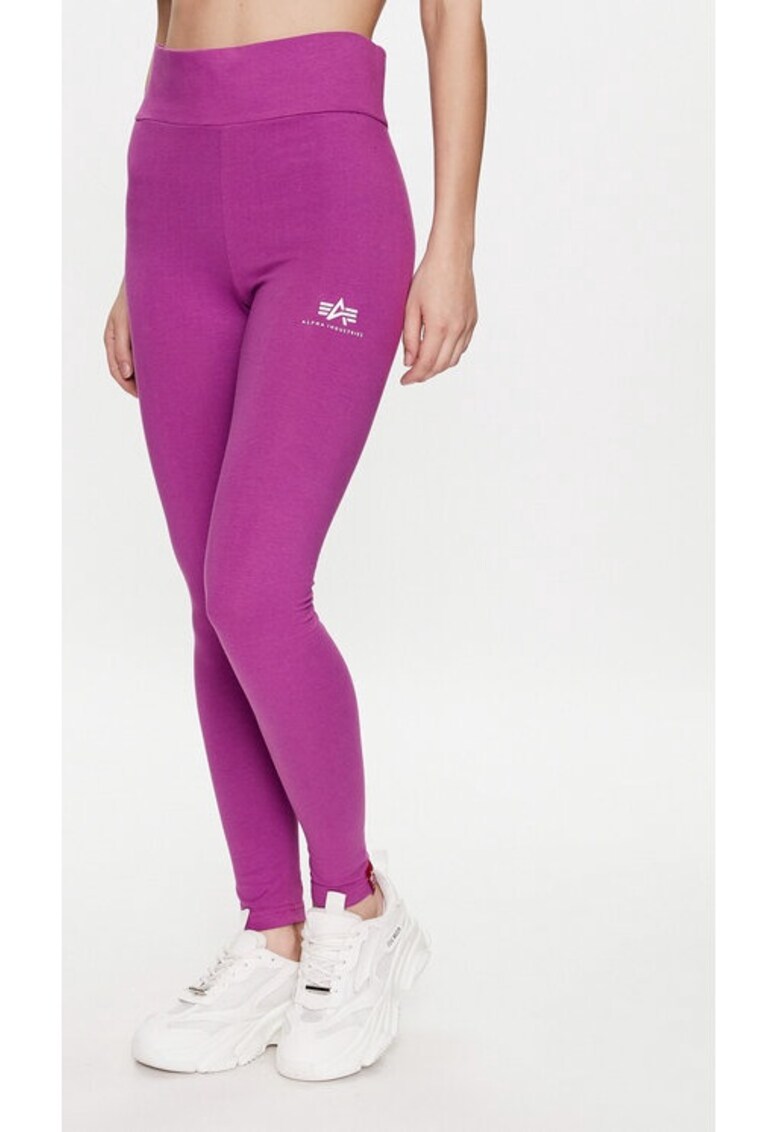 Pantaloni dama - 890279 - Roz - Bumbac