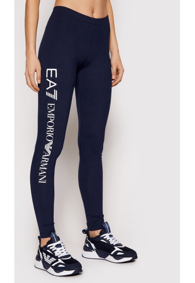 Pantaloni dama - 326558 - Bleumarin - Bumbac