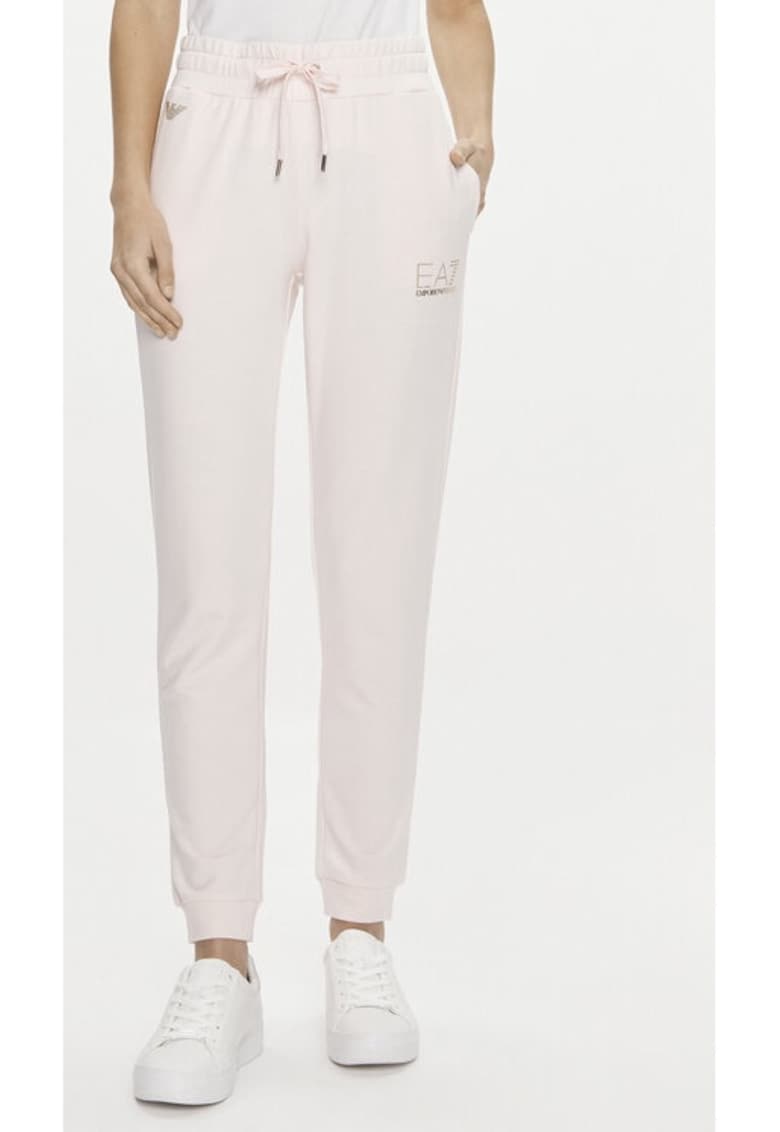 Pantaloni dama - 537838 - Roz - Poliester