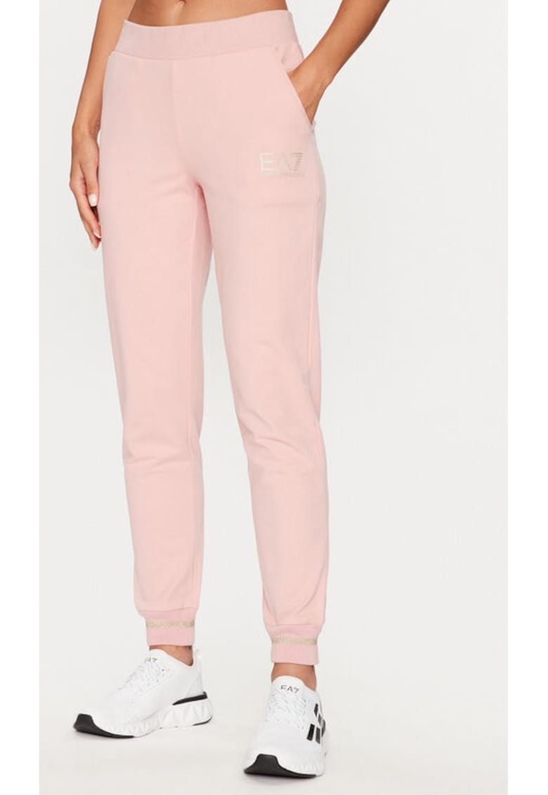 Pantaloni dama - 72636 - Roz - Bumbac