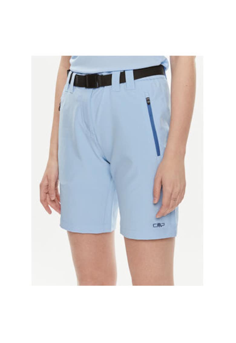 Pantaloni dama - 443092 - Albastru celest - Poliester -