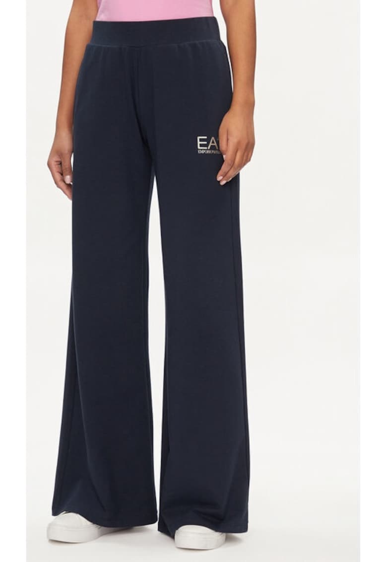 Pantaloni dama - 538620 - Bleumarin - Bumbac