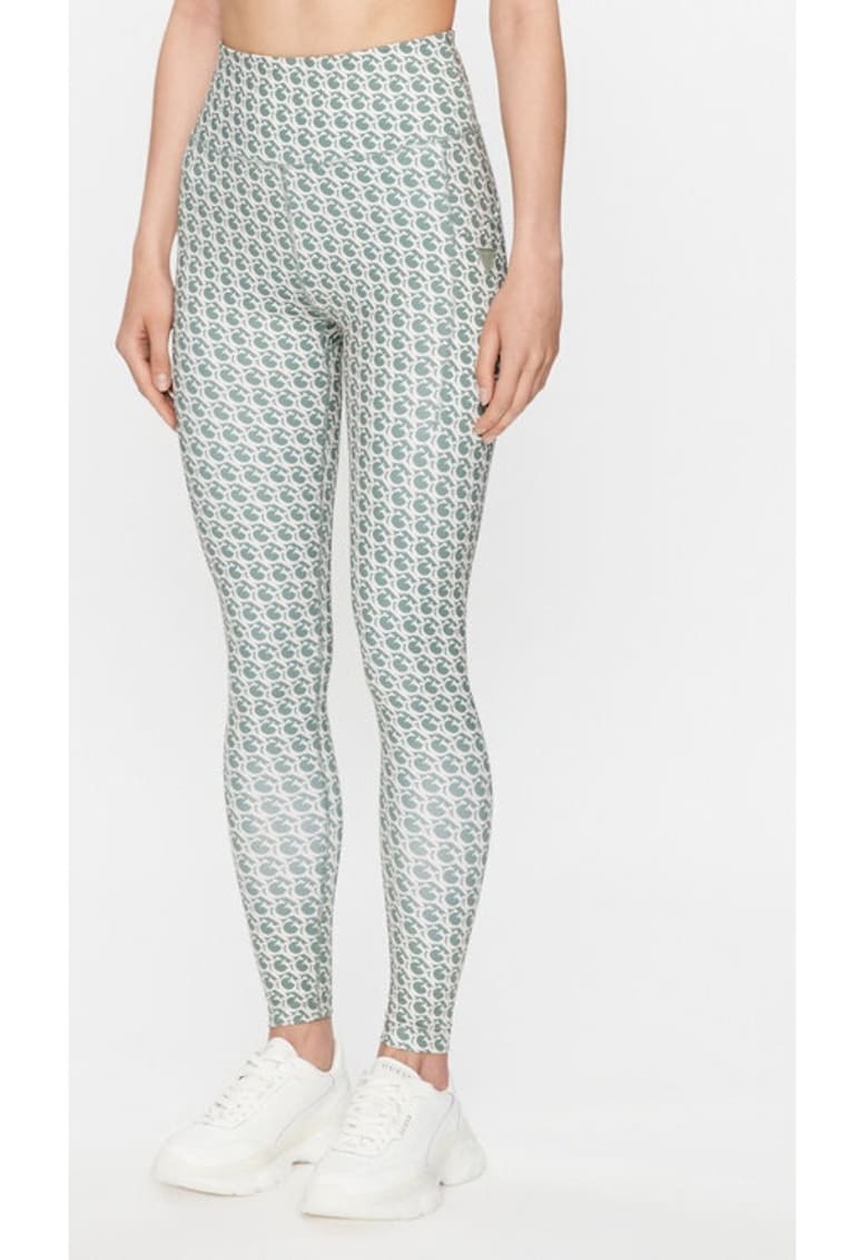 Pantaloni dama - 852826 - Verde - Poliester