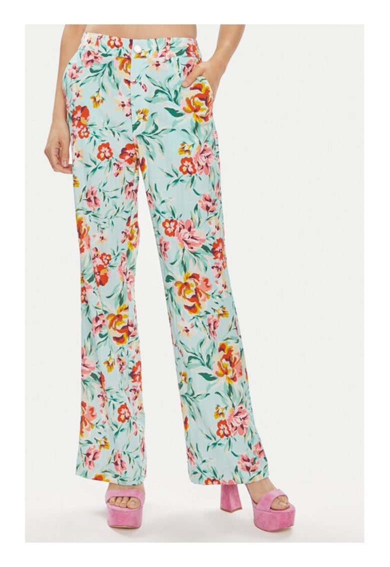 Pantaloni dama - 517731 - Multicolor - Viscoza