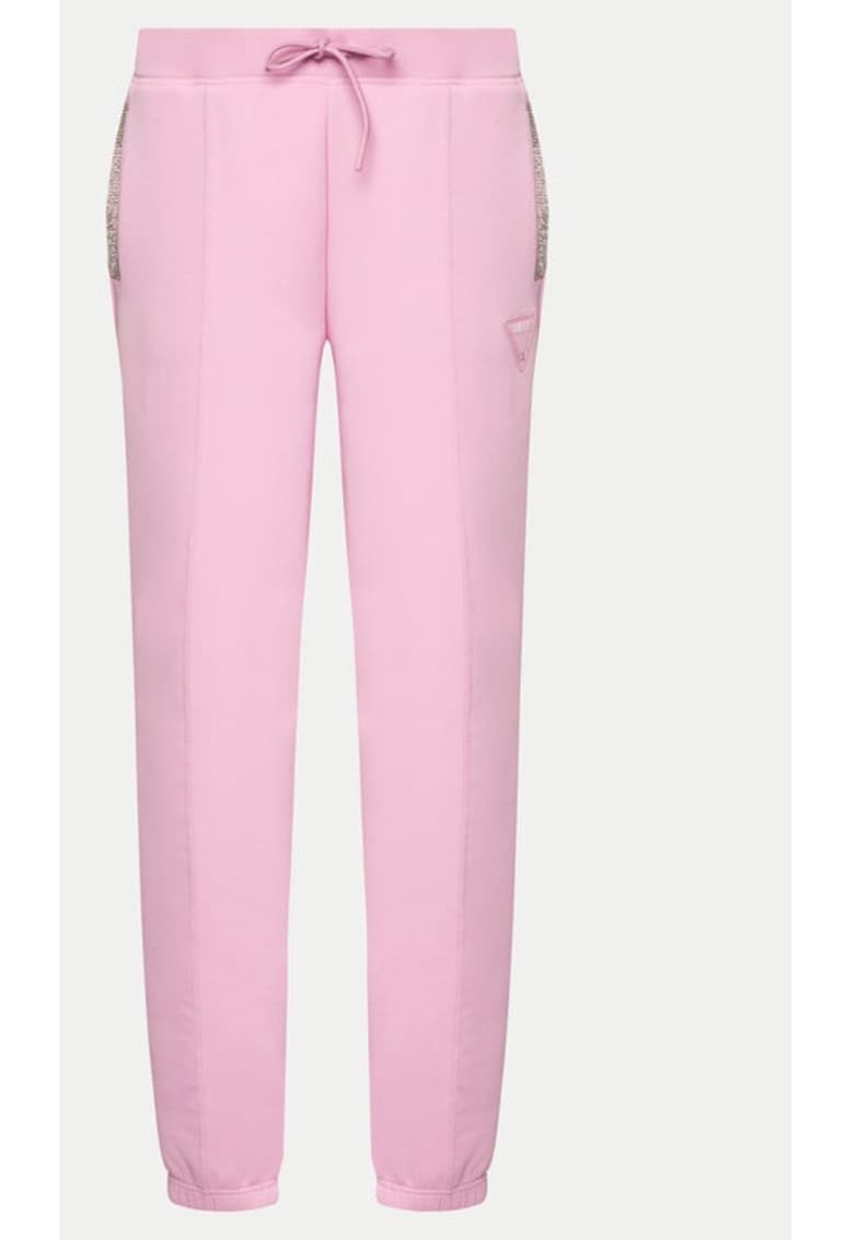 Pantaloni dama - 516437 - Roz - Bumbac