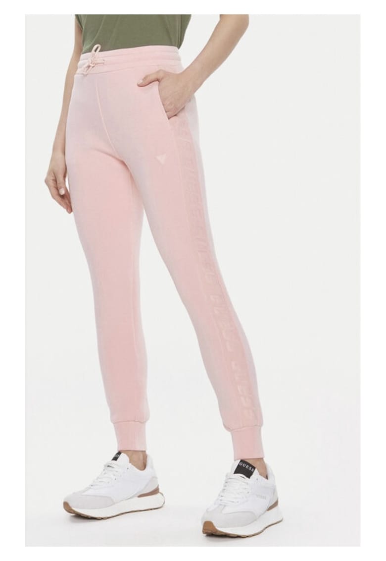 Pantaloni dama - 386672 - Roz - Viscoza