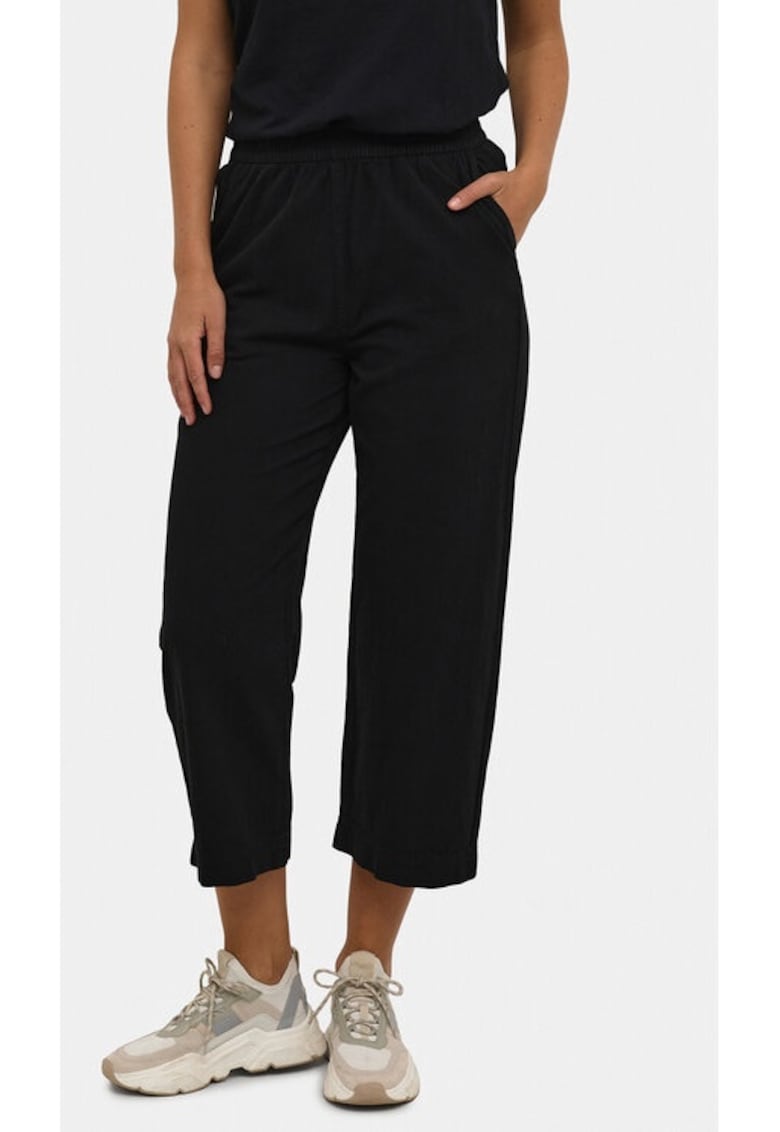 Pantaloni dama - 99458 - Negru - Bumbac