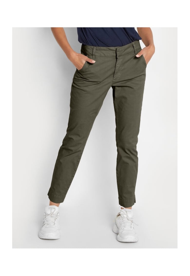 Pantaloni dama - 580902 - Kaki - Bumbac