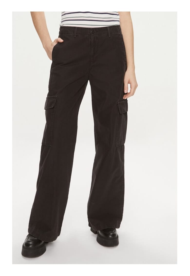 Pantaloni dama - 866525 - Negru - Bumbac