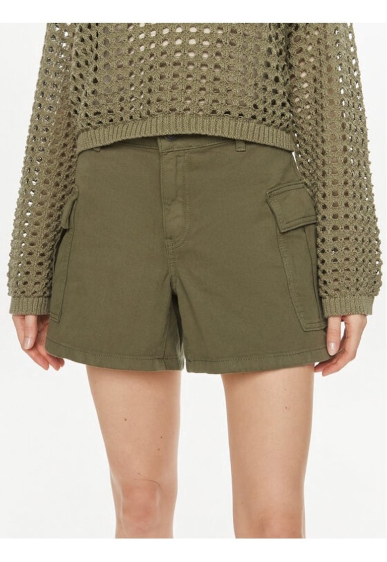 Pantaloni dama - Yas - 483869 - Verde - Bumbac