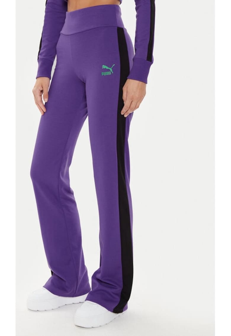 Pantaloni dama - 456367 - Violet - Poliester