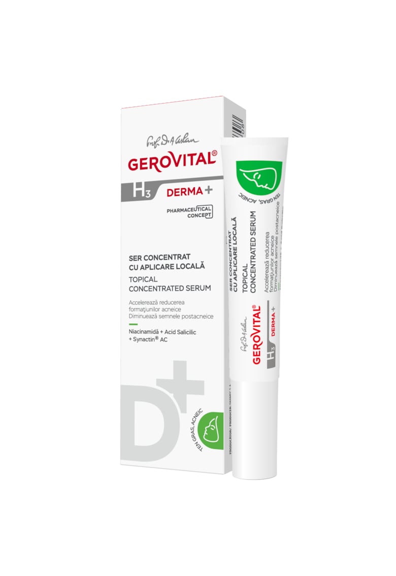 Ser concentrat cu aplicare locala  H3 Derma+ - 15 ml Ser concentrat cu aplicare locala  H3 Derma+ - 15 ml