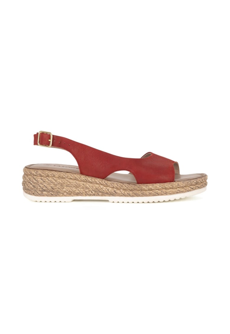 Sandale dama - 590559 - Piele naturala - Rosu - Rosu