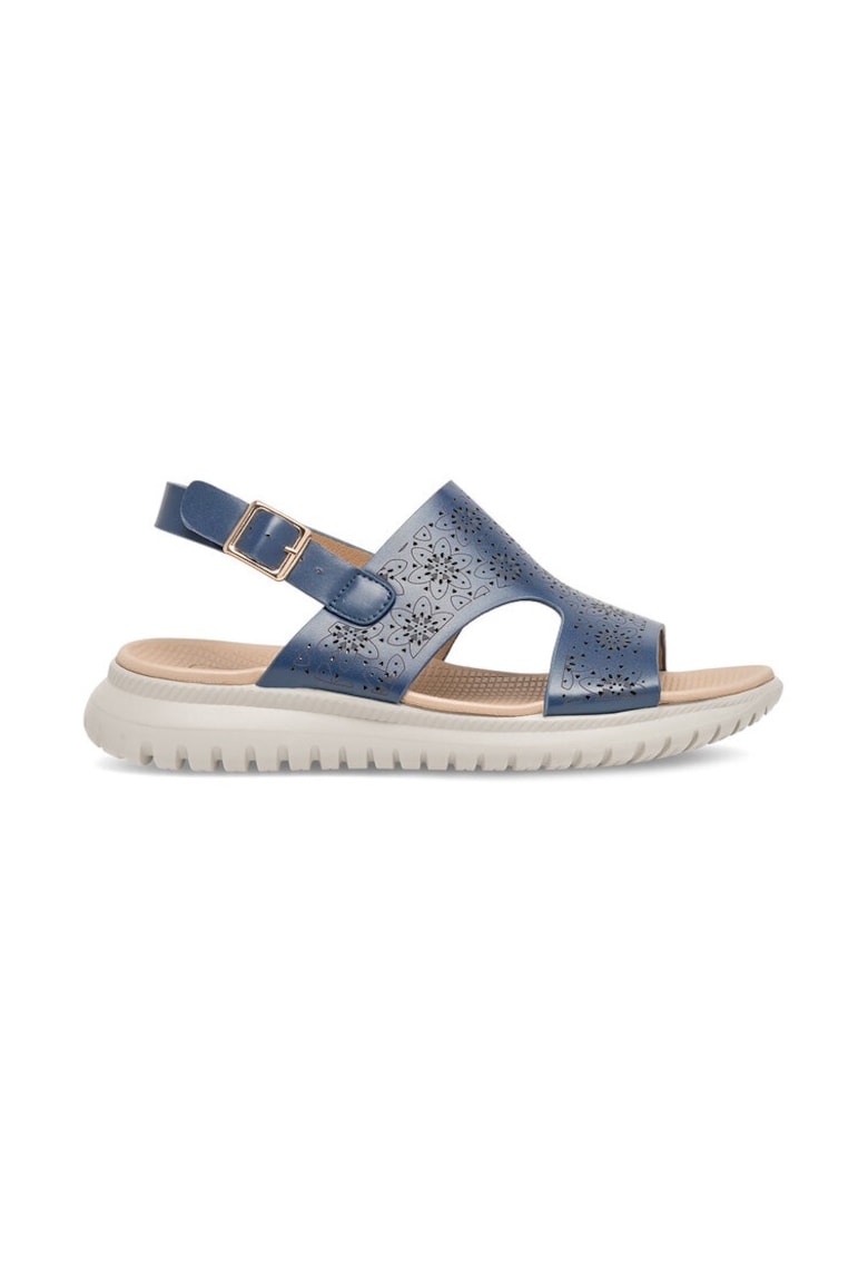 Sandale dama - 590559 - Sintetic - Bleumarin -