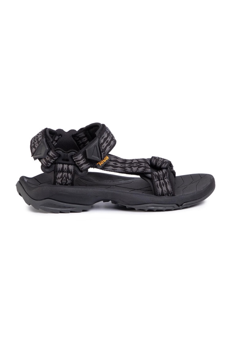 Sandale dama - 58619 - Piele ecologica - Negru