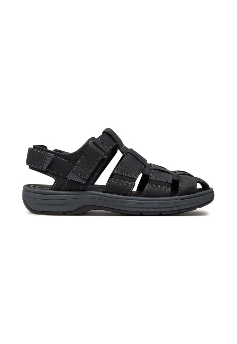 Sandale barbati - 303500 - Piele naturala - Negru -