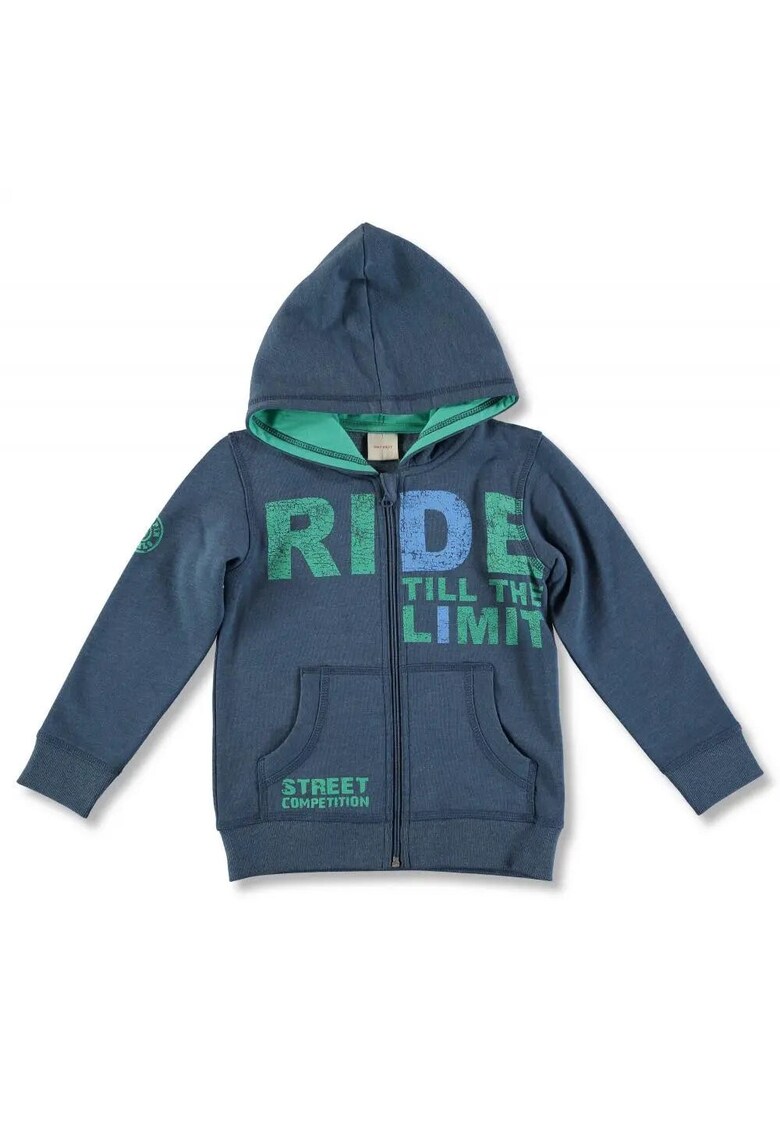 Hanorac cu fermoar si gluga - baieti - 43771 Hanorac cu fermoar si gluga - baieti - 43771