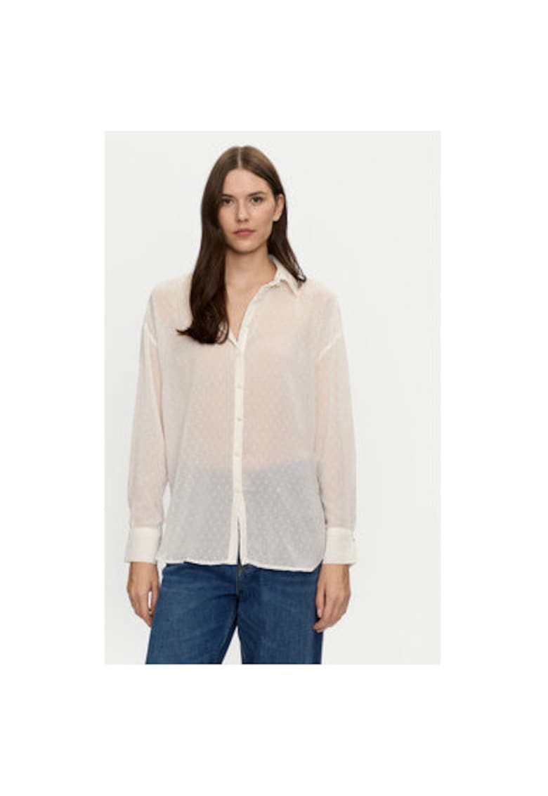 Camasa dama - Ecru - Ecru