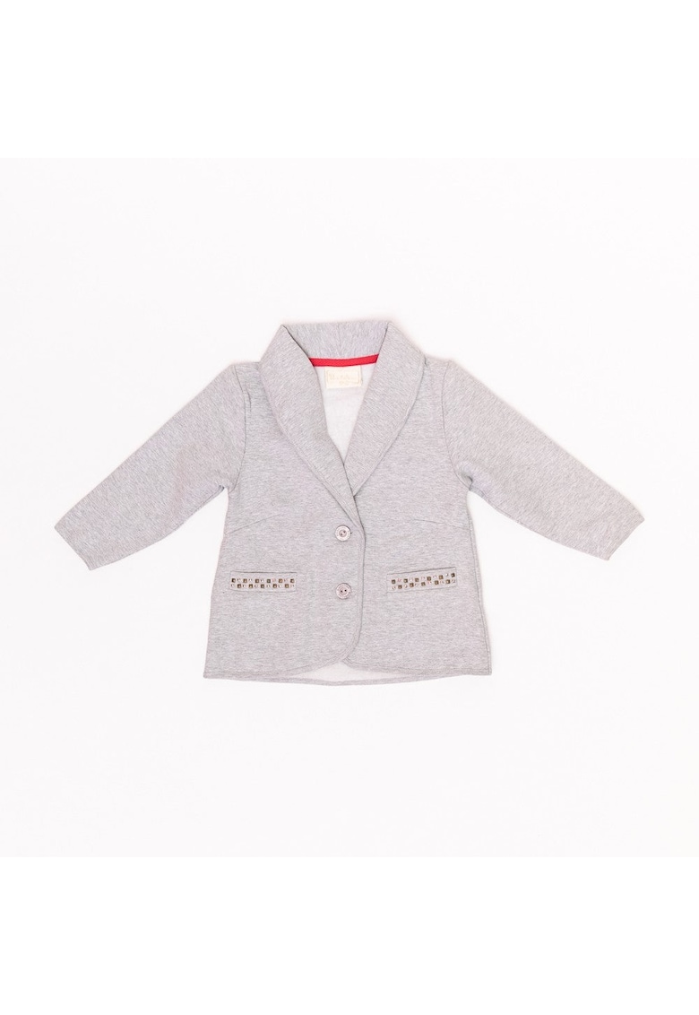 Sacou cu nasturi - fete - din bumbac - 32841