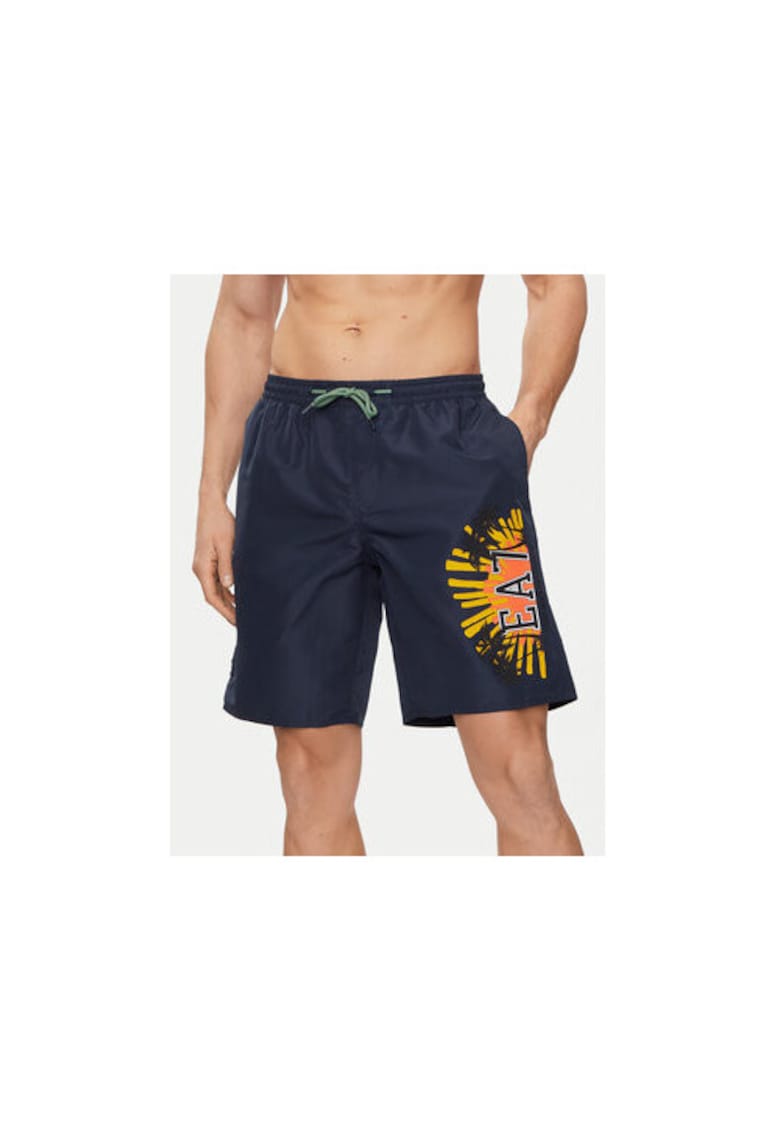Pantaloni scurti sport bleumarin - Bleumarin