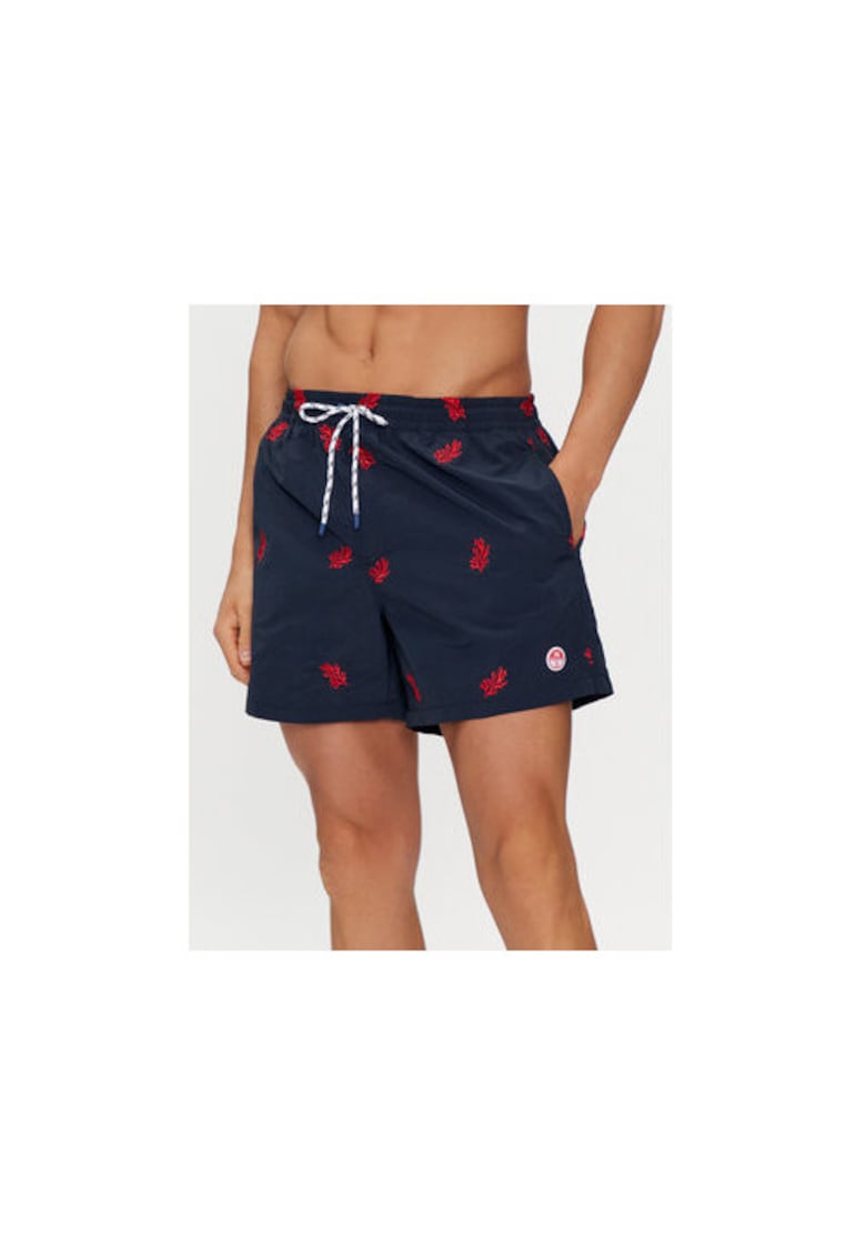 Pantaloni scurti sport barbati -  000010 - Bleumarin - Poliamida