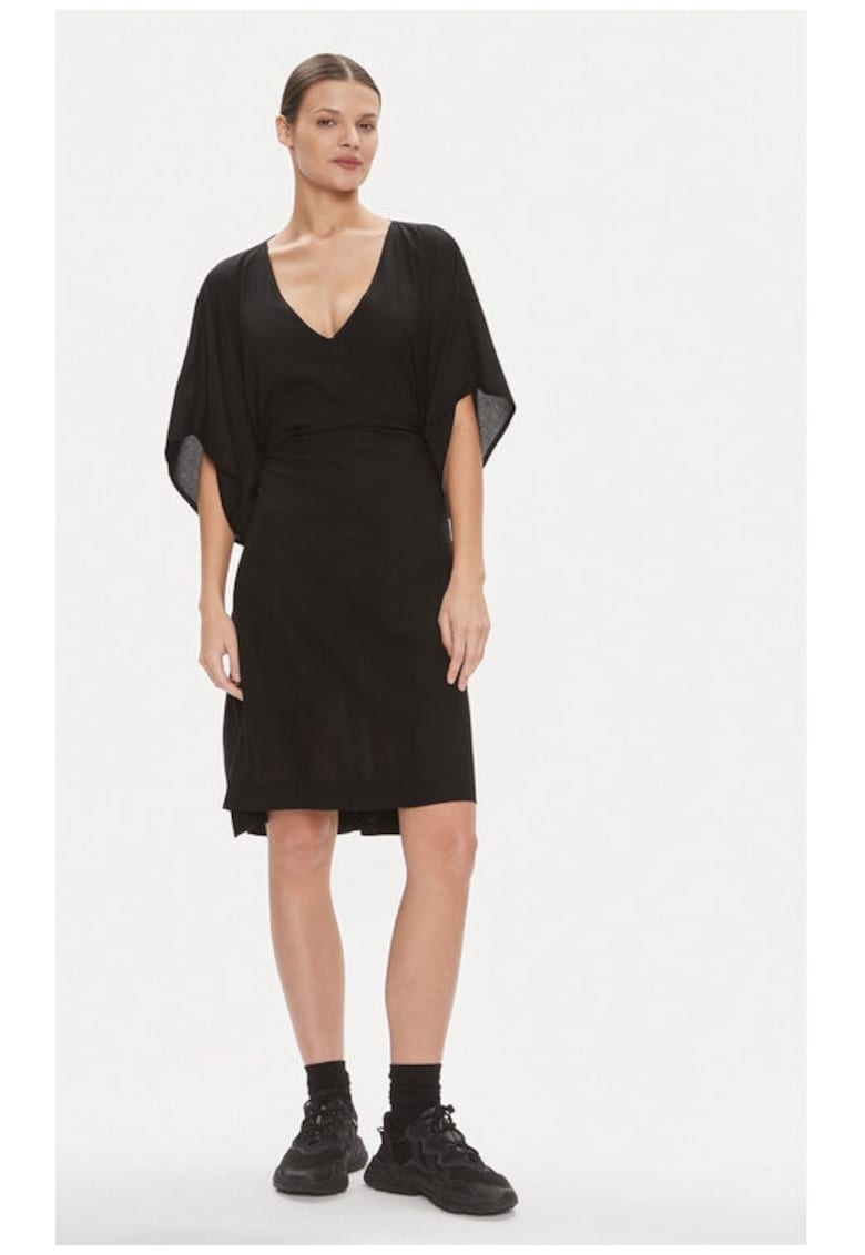 Rochie dama - ea7 emporio armani - Negru - Viscoza