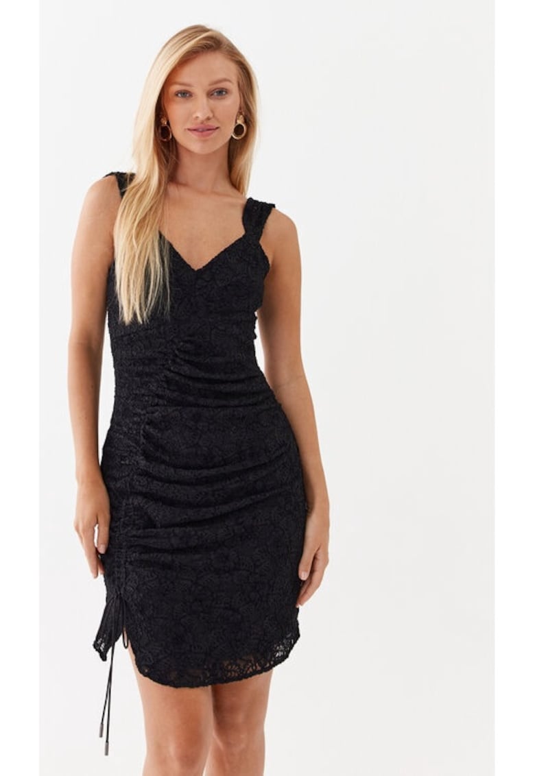 Rochie dama - 302876846 - Negru - Poliester -