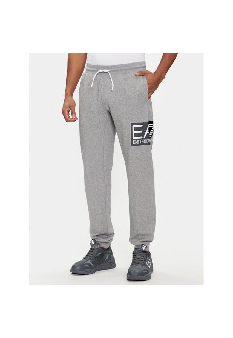 Pantaloni sport barbati - 536121 - Gri - Bumbac