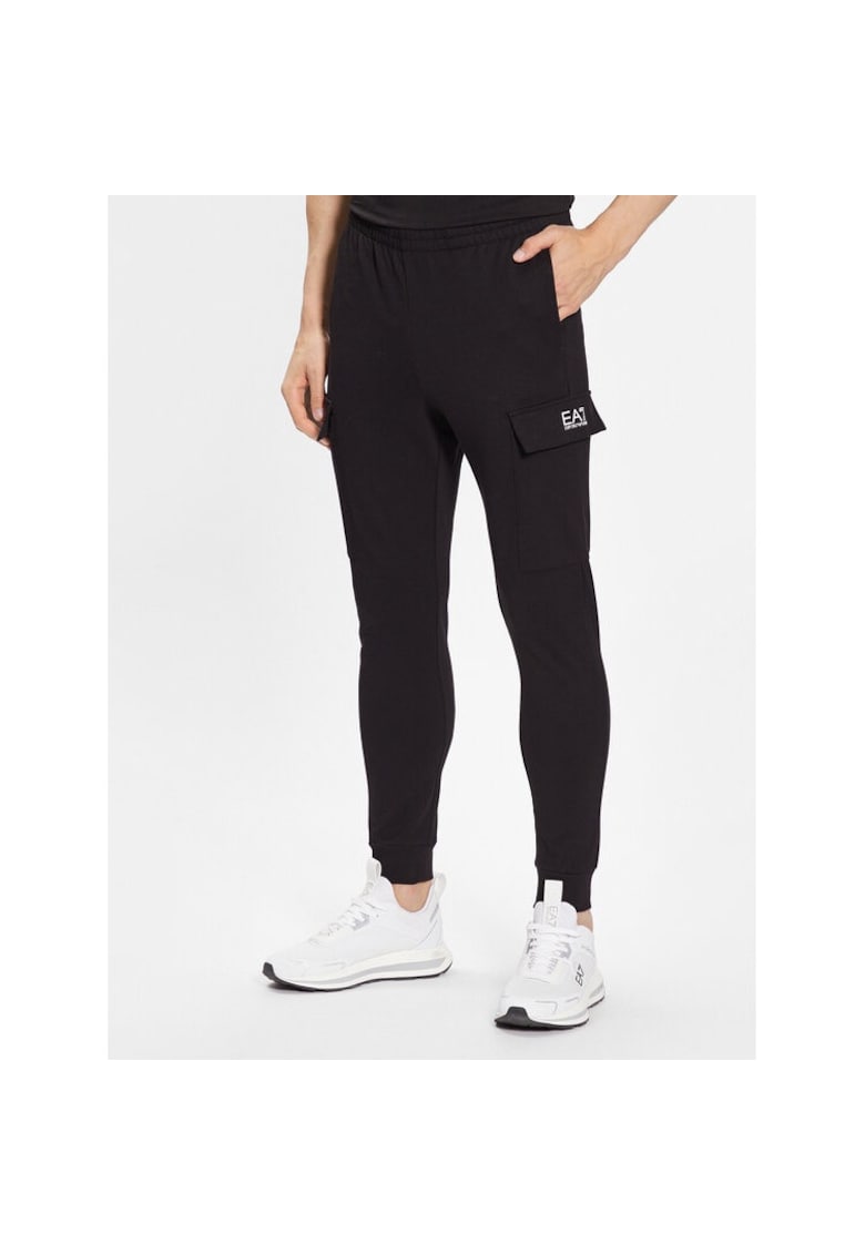 Pantaloni sport barbati -  877059 - Negru - Bumbac