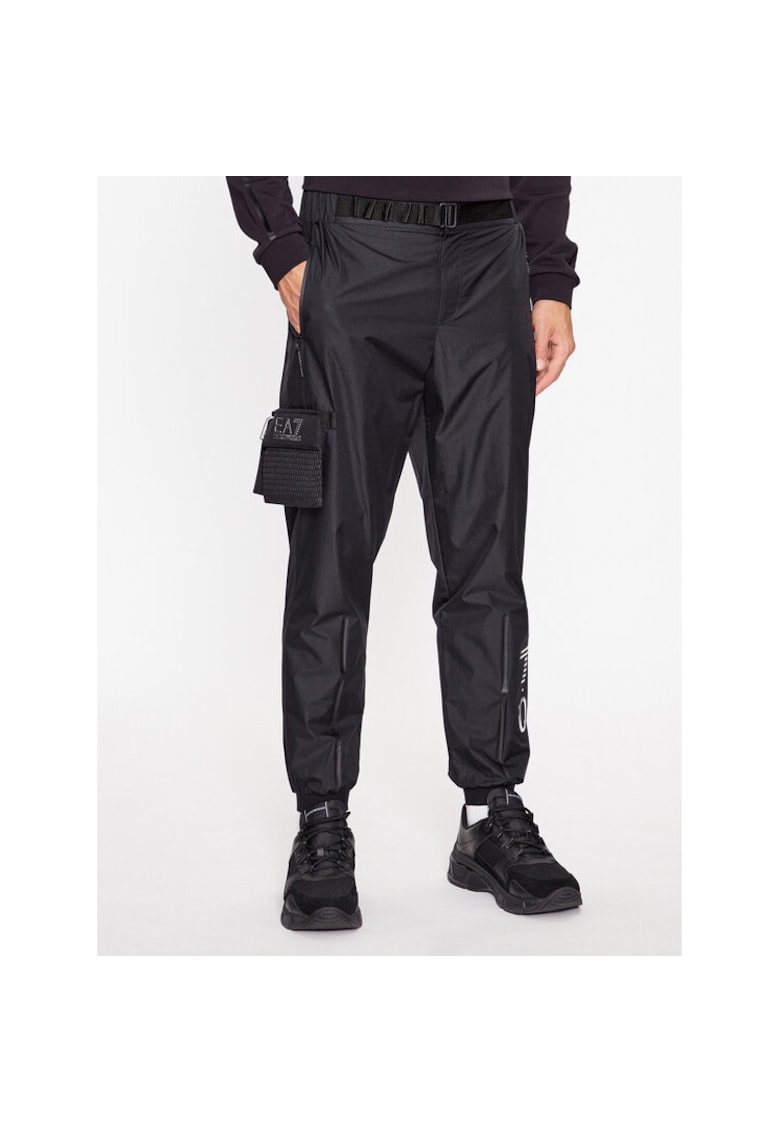 Pantaloni sport barbati - 87135 - Negru - Poliamida