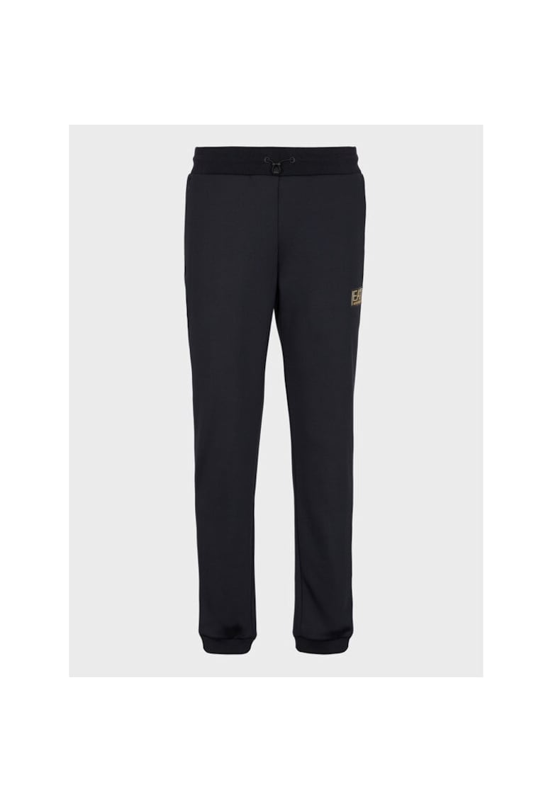 Pantaloni sport barbati - 87296 - Negru - Poliester