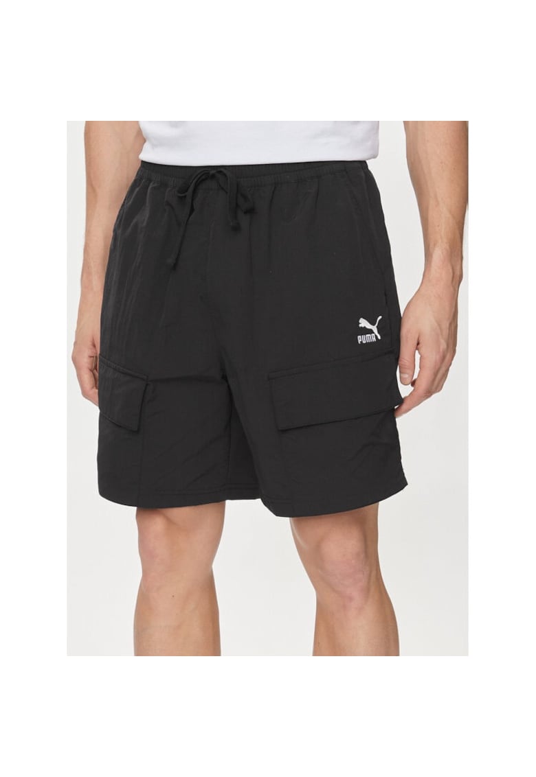 Pantaloni sport barbati - 324827 - Negru - Nylon