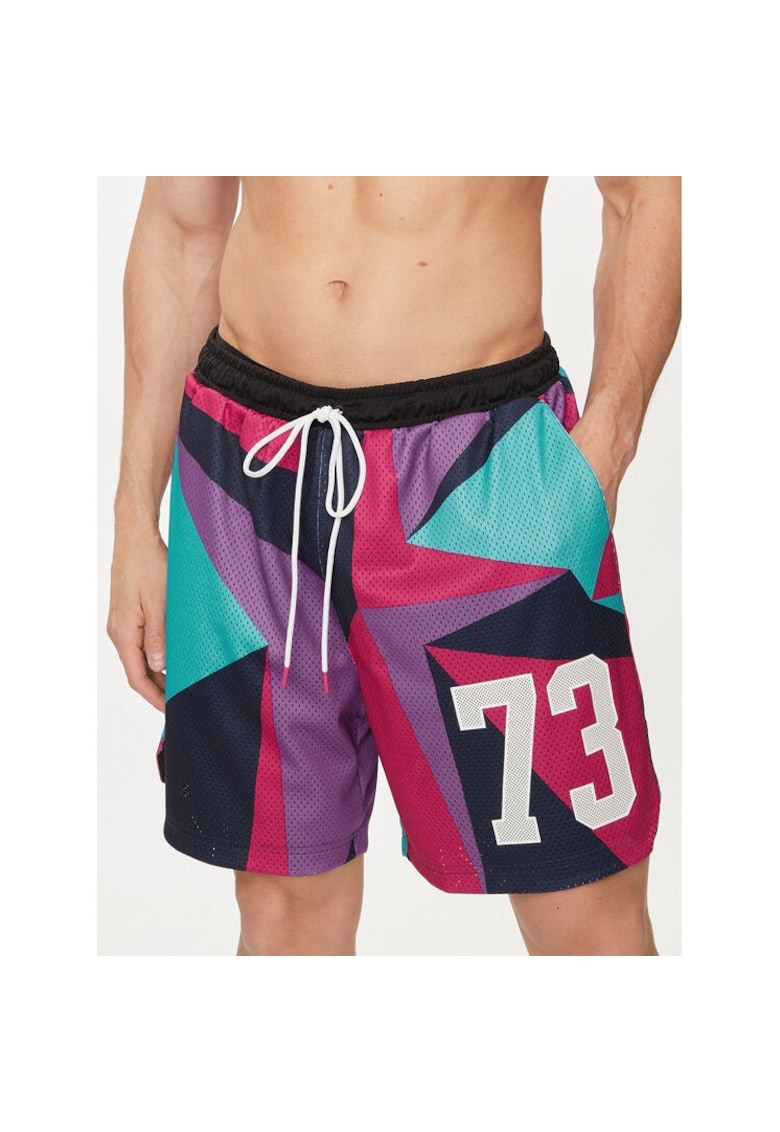 Pantaloni sport barbati - 325756 - Negru - Poliester