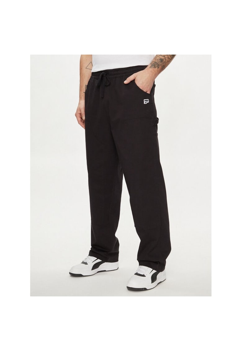 Pantaloni sport barbati - 325343 - Negru - Bumbac