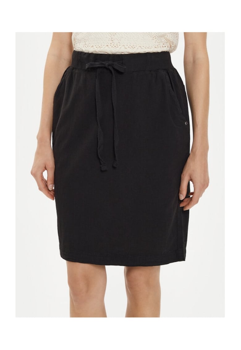 Fusta dama -  104291 - Negru - Bumbac Fusta dama -  104291 - Negru - Bumbac