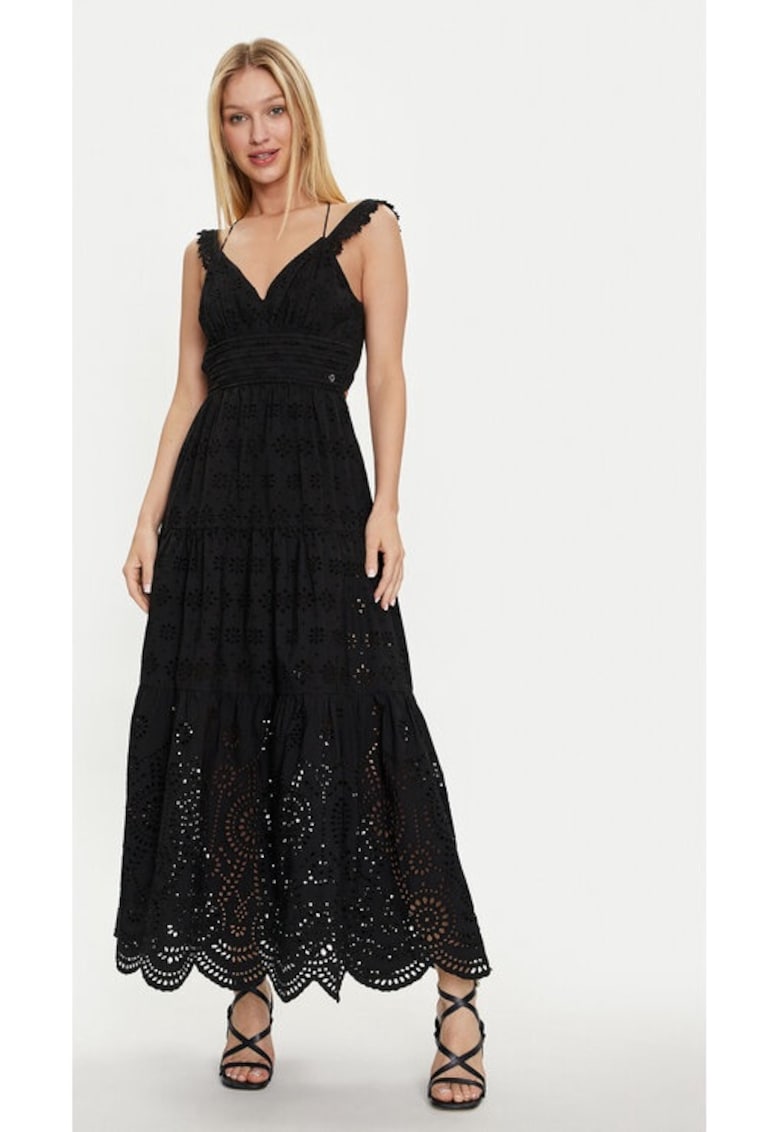 Rochie dama - Negru - Bumbac