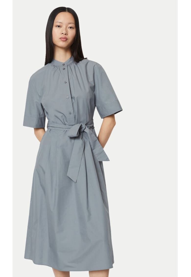 Rochie dama - Gri - Bumbac Rochie dama - Gri - Bumbac