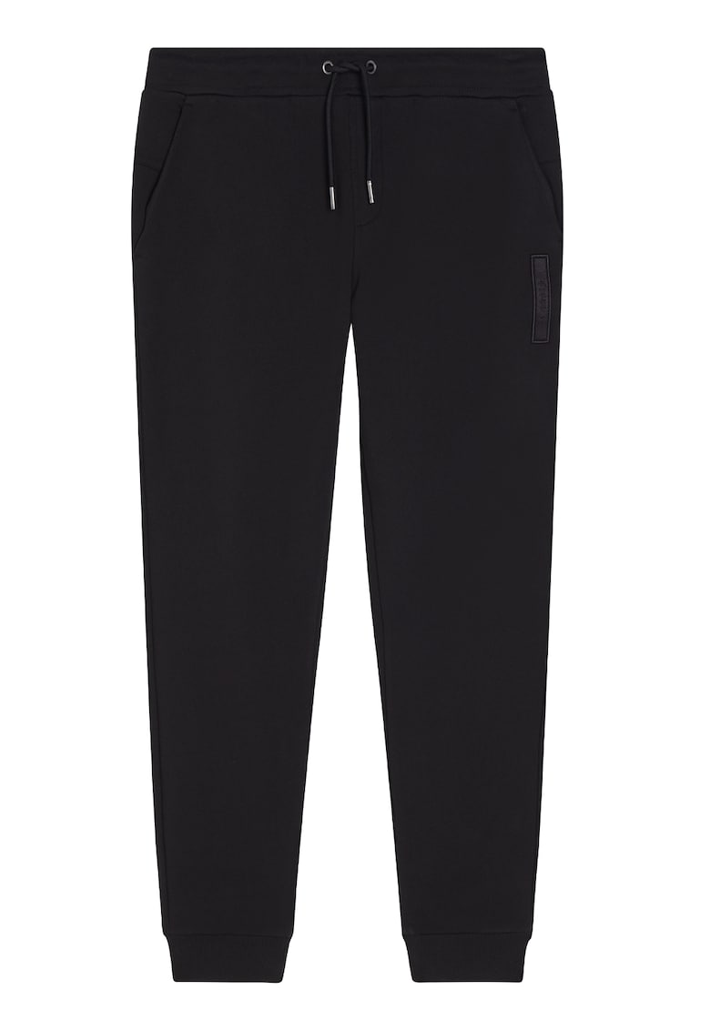 Pantaloni jogger din bumbac organic cu snur