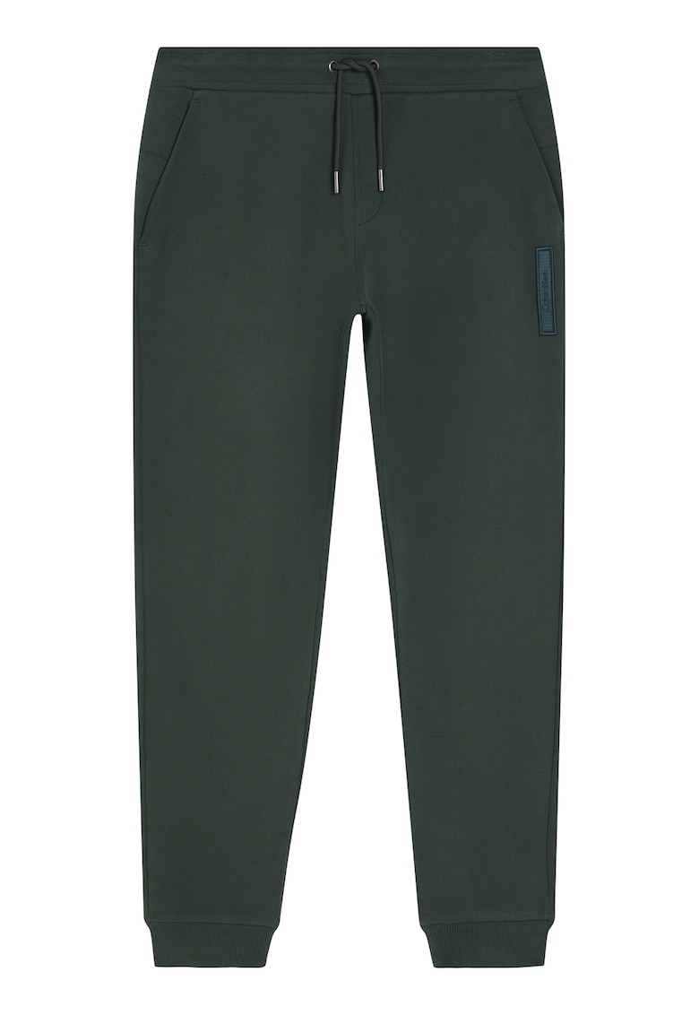 Pantaloni jogger din bumbac organic cu snur