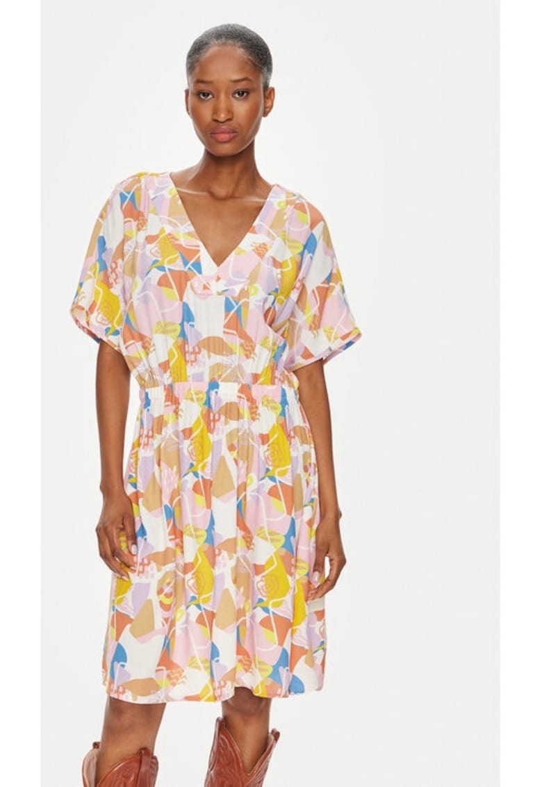 Rochie dama -  Multicolor - Viscoza