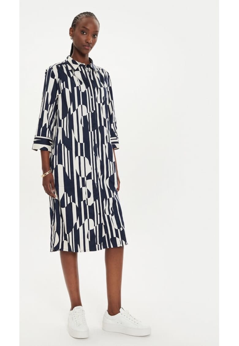 Rochie dama -  Bleumarin - Bumbac