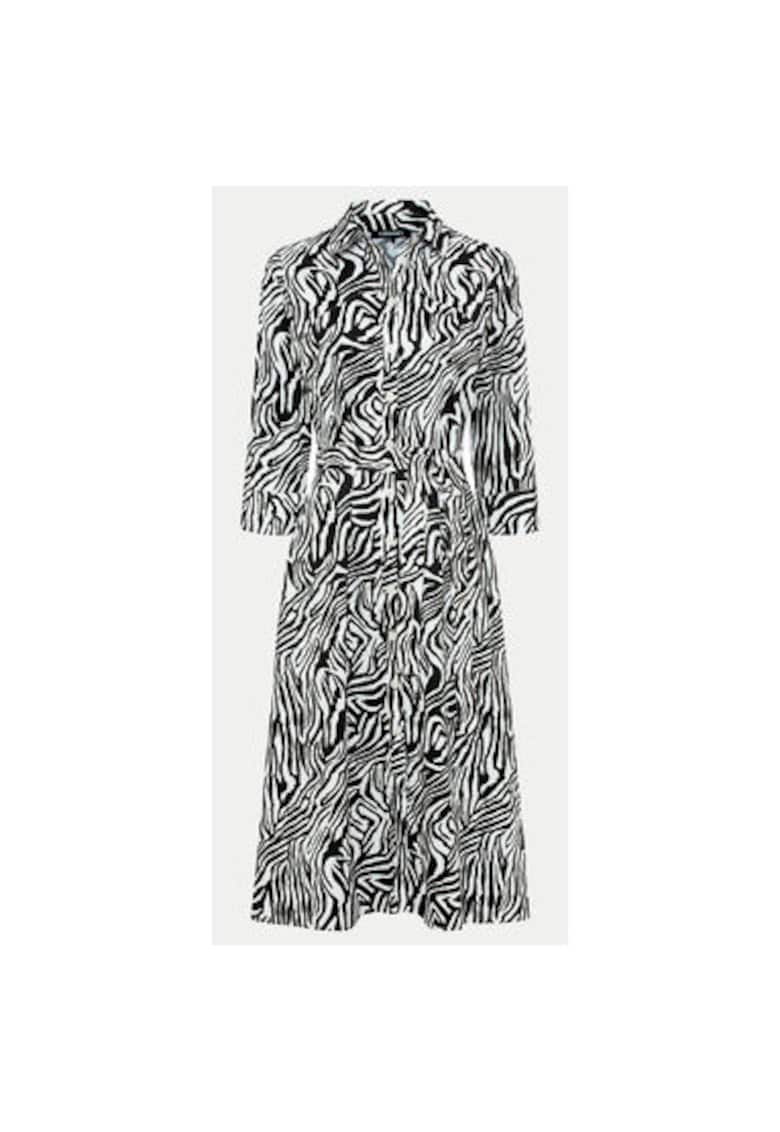 Rochie -  Bumbac - Negru