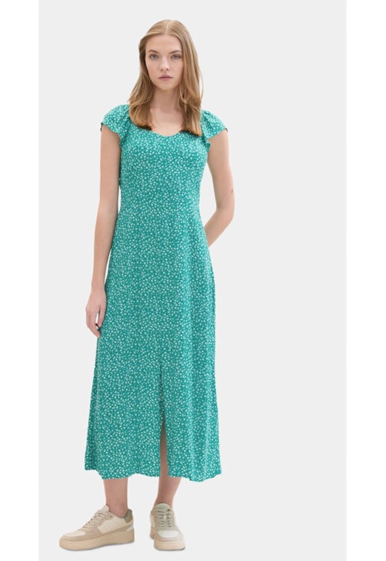 Rochie dama - Verde - Viscoza