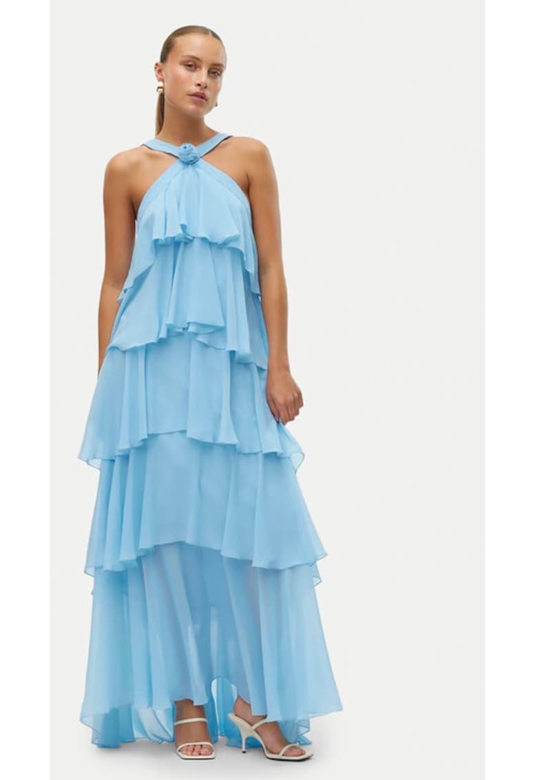 Rochie dama - Albastru - Poliester