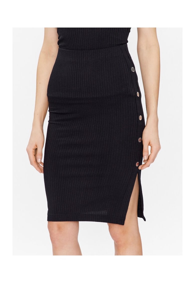 Fusta dama - 204878 - Negru - Poliester