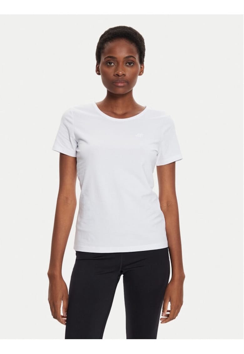 Tricou dama - 942496 - Alb - Bumbac - Alb