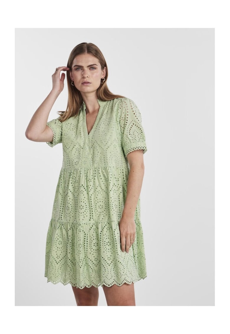 Rochie dama - Verde - Bumbac