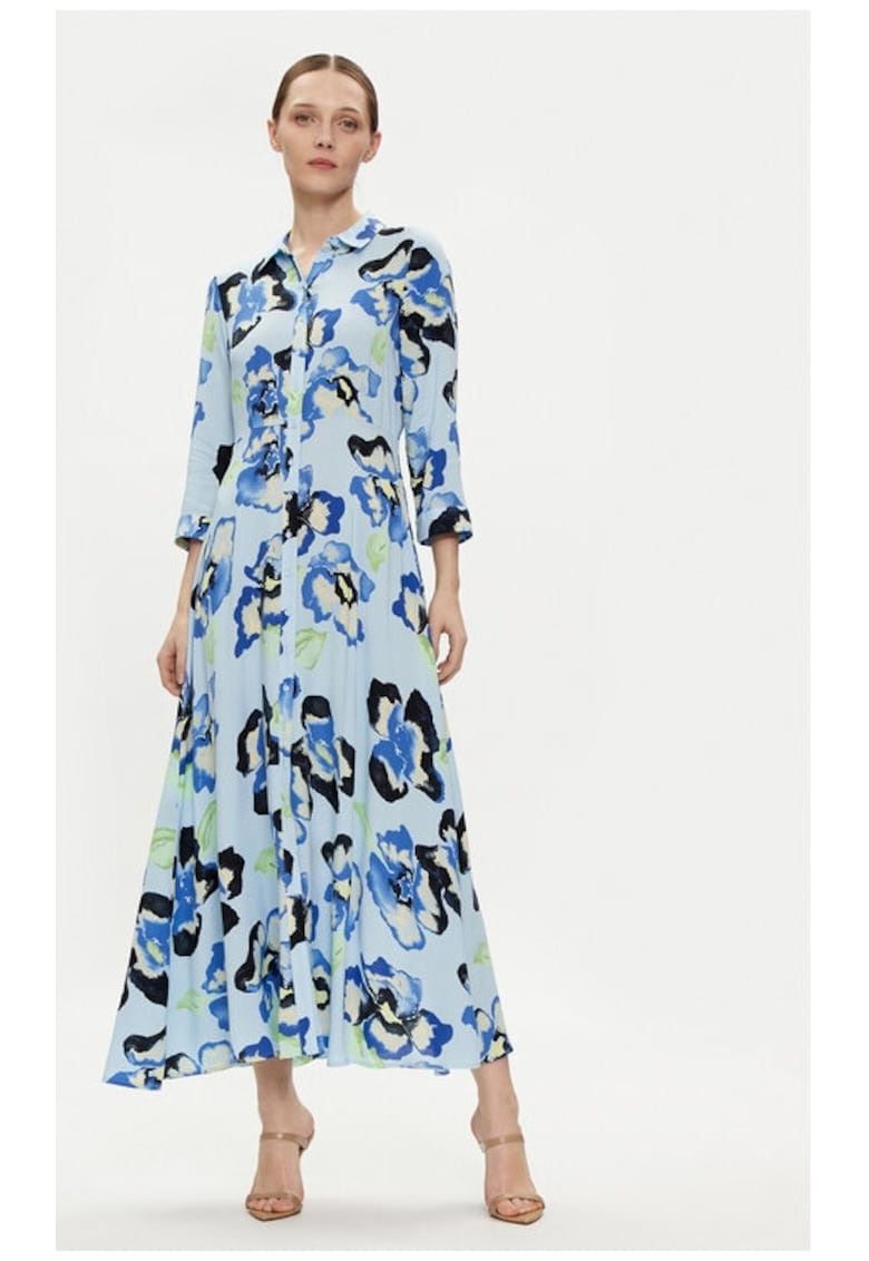 Rochie dama - Albastru - Viscoza